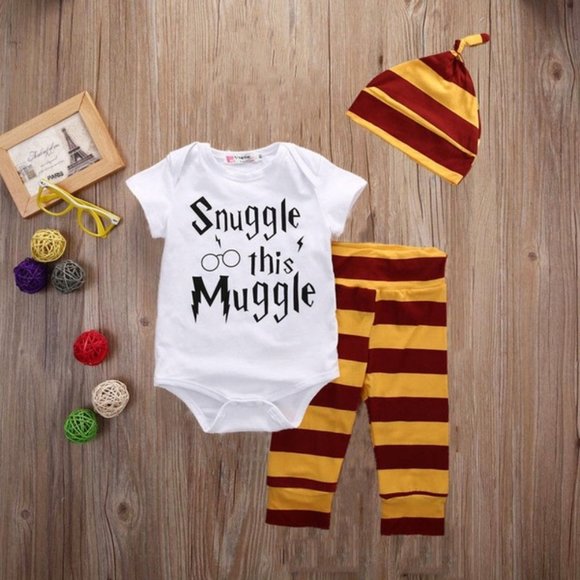 sibylla Other - Harry Potter's Snuggle this Muggle Bodysuit Set